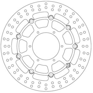 Disque de Frein Flottant HONDA - Homologué TÜV