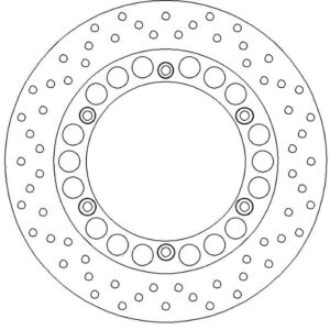 Disque de Frein Fixe YAMAHA - Homologué TÜV
