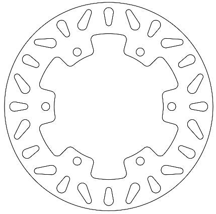 Disque de Frein Fixe YAMAHA - Homologué TÜV
