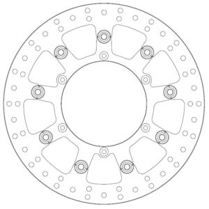 Disque de Frein Flottant KTM - Homologué TÜV
