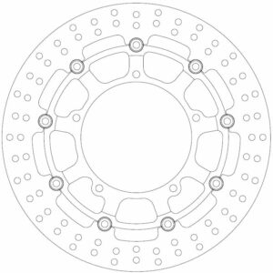 Disque de Frein Flottant YAMAHA - Homologué TÜV