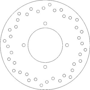 Disque de Frein Fixe MBK/YAMAHA - Homologué TÜV