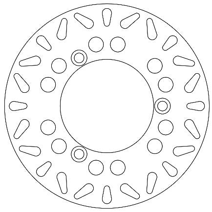 Disque de Frein Fixe SUZUKI - Homologué TÜV