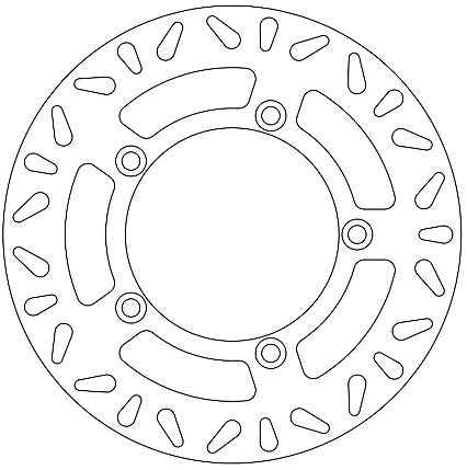 Disque de Frein Fixe SUZUKI - Homologué TÜV