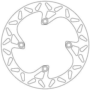 Disque de frein fixe