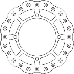 Disque de frein fixe