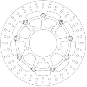 Disque de Frein Flottant SUZUKI - Homologué TÜV