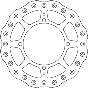 Disque de frein fixe