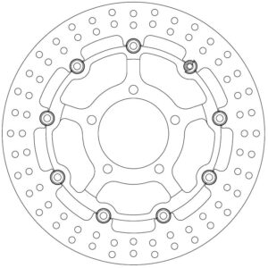 Disque de Frein Flottant KAWASAKI - Homologué TÜV