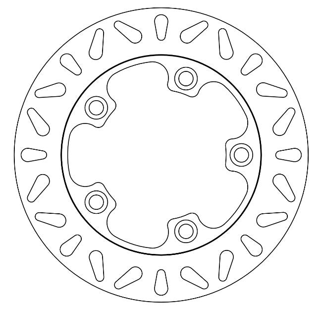 Disque de Frein Fixe SYM - Homologué TÜV
