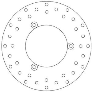 Disque de Frein Fixe YAMAHA - Homologué TÜV