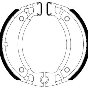 Plaquette de frein FERODO Standard Route Ø110mm