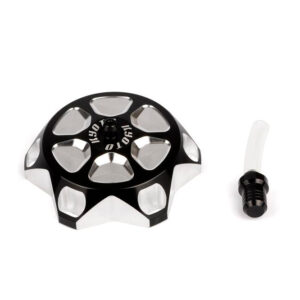 Bouchon de réservoir Yamaha YZ 85-250/ WR 250-450 anodisé Noir