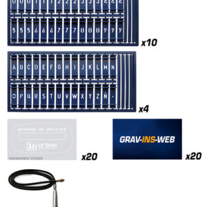 SRA - Kit complet de gravage - Bien lire le descriptif ci-dessous