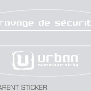 Sticker pour véhicule gravé - URBAN
