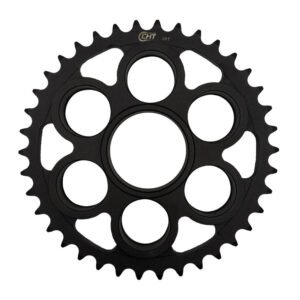 Couronne Acier Noir THF - 525 - 41 Dents - Similaire 50-29039-41 - Made In Italy