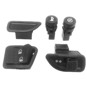 Kit interrupteurs de carénage couvre guidon PIAGGIO Zip 50 (5 pièces)