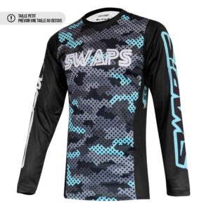 Maillot Cross CAMO KID - 10/11 ans