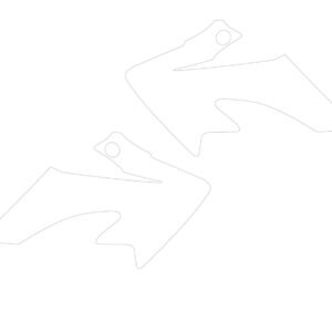 Kit De Protection Transparent Pour Plastiques - HONDA CR-F 50