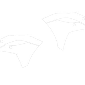 Kit De Protection Transparent Pour Plastiques - KAWASAKI KX-F 250