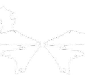 Kit De Protection Transparent Pour Plastiques - YAMAHA YZ-F 450