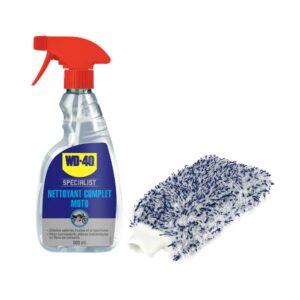 Kit Nettoyant Complet - Eponge Chenille + Spray Nettoyant WD-40