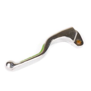 Levier d'embrayage pour BMW, KAWASAKI et SUZUKI chromé + grip couleur vert