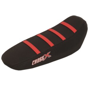 Housse de selle SURRON 2023 Avec Bande, Couleur : Noir Noir Rouge