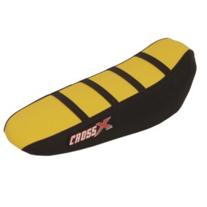 Housse de selle SURRON 2023 Avec Bande, Couleur : Jaune Noir Noir