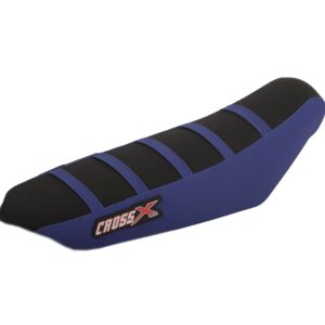 Housse de selle TALARIA 2023 Avec Bande, Couleur : Noir Bleu Bleu