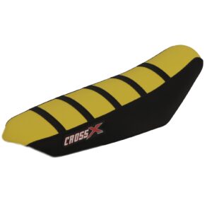 Housse de selle TALARIA 2023 Avec Bande, Couleur : Jaune Noir Noir