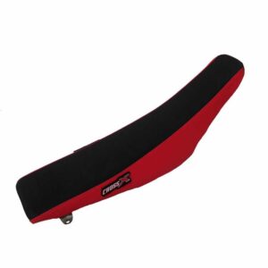 Housse de selle MC 50 21-22 Bicolore Noir Rouge