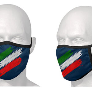 Masque de protection - Vendu à l'unité / Motif drapeau Italien