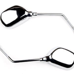 Paire de rétroviseurs universels pour Scooter - M8 - chrome