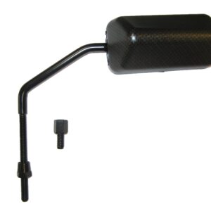 Rétroviseur universels pour scooters type F1 long - look carbone