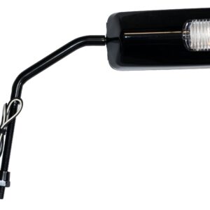 Rétroviseur universels pour scooters type F1 long Clignotant Led - Noir