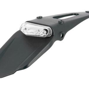 Support de plaque bavette et feux Led - Feu arriere transparent