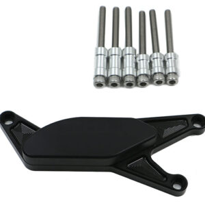 Kit Protection de Carters CNC Anodisés Noir GSX-R 600/750 2004-2005 Gauche