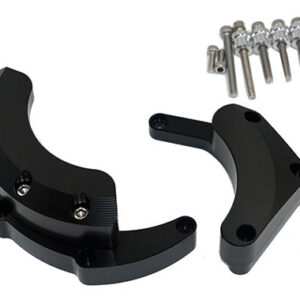 Kit Protection de Carters CNC Anodisés Noir MT-09 2014-2016 Gauche et Droit
