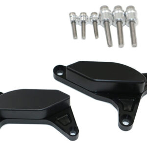 Kit Protection de Carters CNC Anodisés Noir FZ8 2010-2014 Gauche et Droit