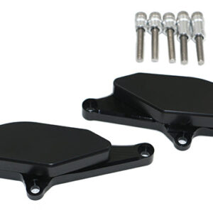 Kit Protection de Carters CNC Anodisés Noir VMAX 1700 2009-2013 Gauche et Droit
