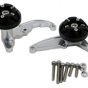 Kit Protection de Carters CNC Anodisés Noir CBR 600 RR 2007-2008 Gauche et Droit