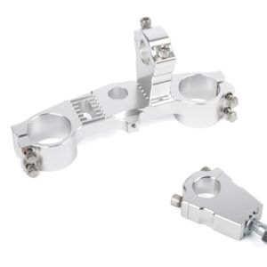 Té de Fouche Supérieur Kawasaki KX80/85 1998-2004 + Pontet 55mm pour Guidons Ø28,6mm