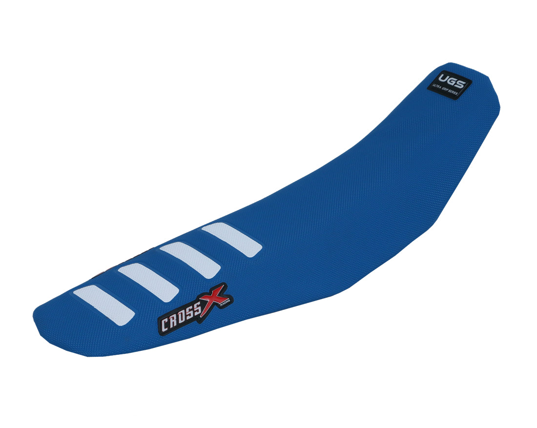 HOUSSE DE SELLE TM MX-EN FI 250-450-530 - UGS COLOR WAVE BLUE-WHITE