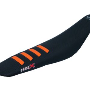 Housse de selle Ultra Bee 2023 - COLOR WAVE, Couleur : Noir Orange