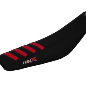 Housse de selle Ultra Bee 2023 - COLOR WAVE, Couleur : Noir Rouge