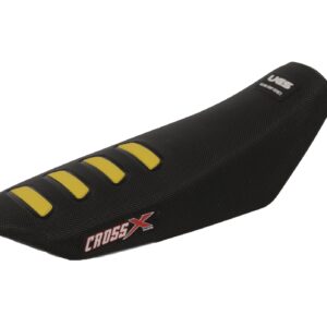 Housse de selle TALARIA 2023 - COLOR WAVE, Couleur : Noir Jaune