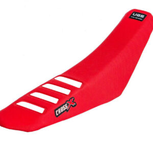 HOUSSE DE SELLE GASGAS MC-MCF - UGS ROUGE WAVE BLANC