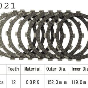 Kit Disques d'Embrayage Garnis Rvf750 Rr 1994/1998