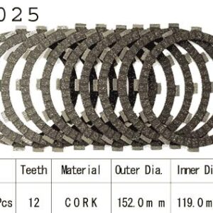 Kit Disques d'Embrayage Garnis Xl1000 Varadero 1999/2002